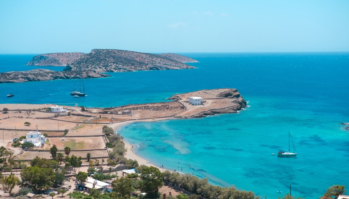 Isola di Schinoussa, meta poco turistica delle Cicladi