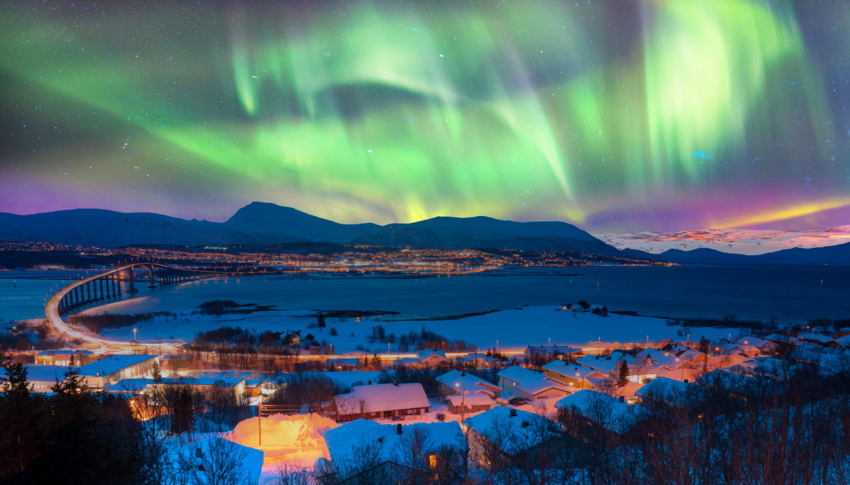 Norvegia: l'aurora boreale a Tromso