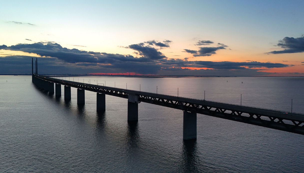 Collegamento Svezia Danimarca: ponte di Øresund