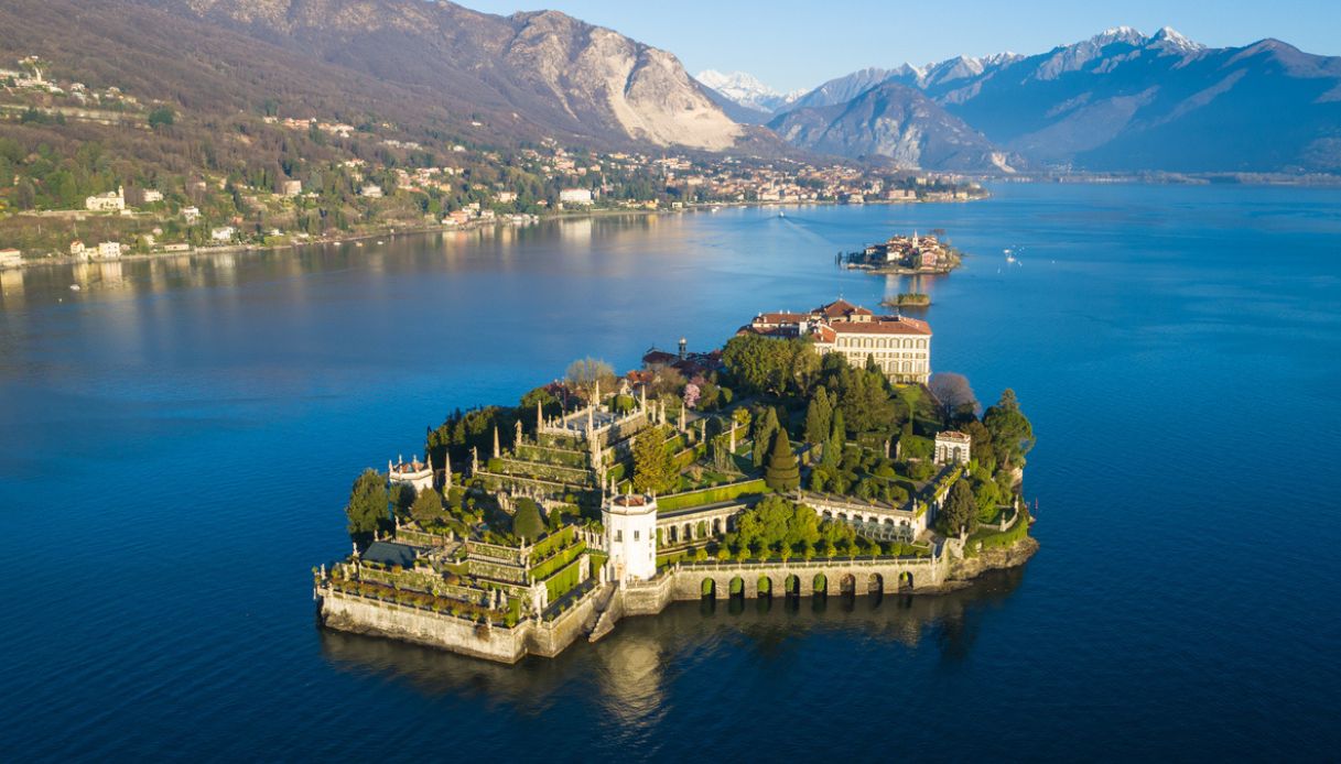 Incantevole panorama dell'Isola Bella