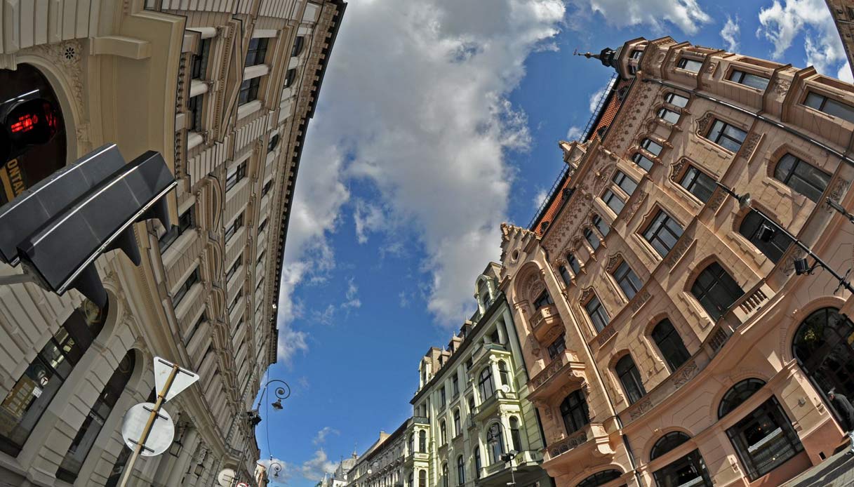 Lodz, città della Polonia