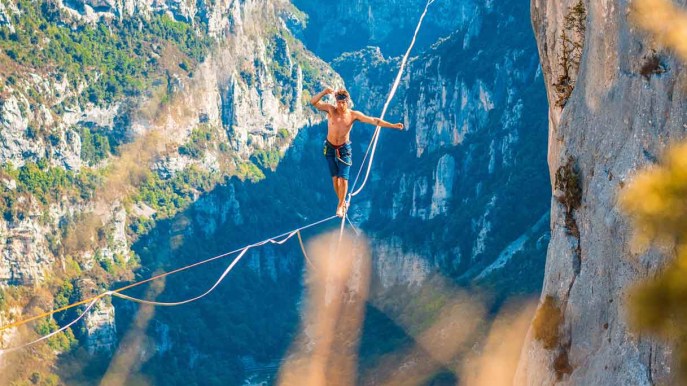 Cos’è lo Slacklining e dove si può praticare