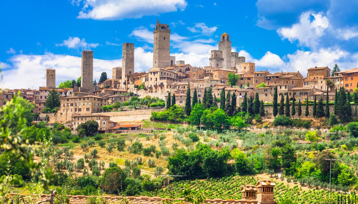 San Gimignano, Toscana