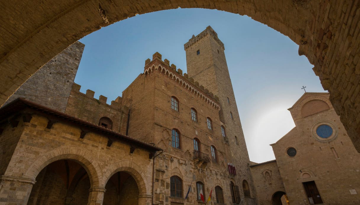 San Gimignano cattedrale medioevale