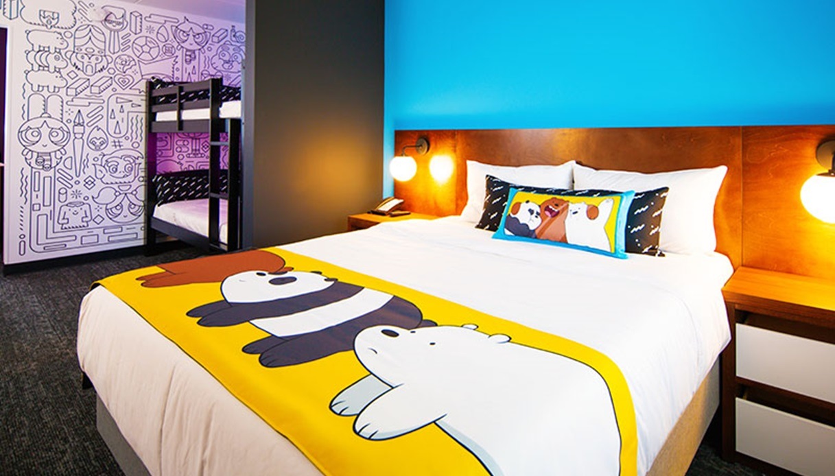 Camera del Cartoon Network Hotel & Resort, in Pennsylvania
