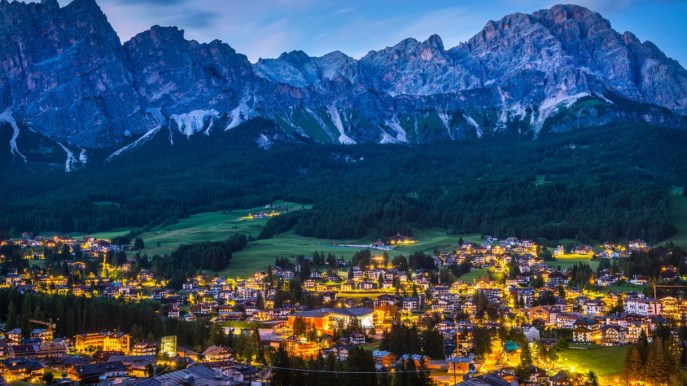 Cortina: sul set del primo “Vacanze di Natale”