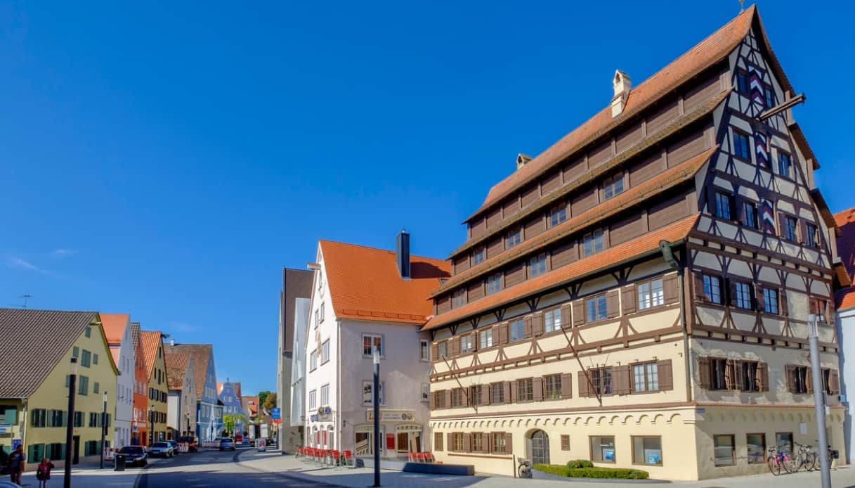 La casa dei sette tetti, nel cuore di Memmingen