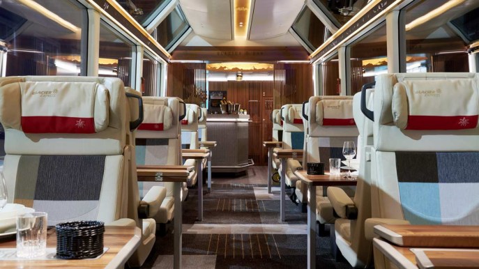 Sta per partire il treno panoramico più lussuoso della Svizzera