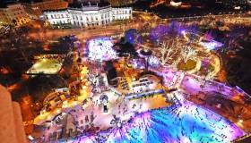 Si trova a Vienna la pista da pattinaggio più spettacolare d’Europa