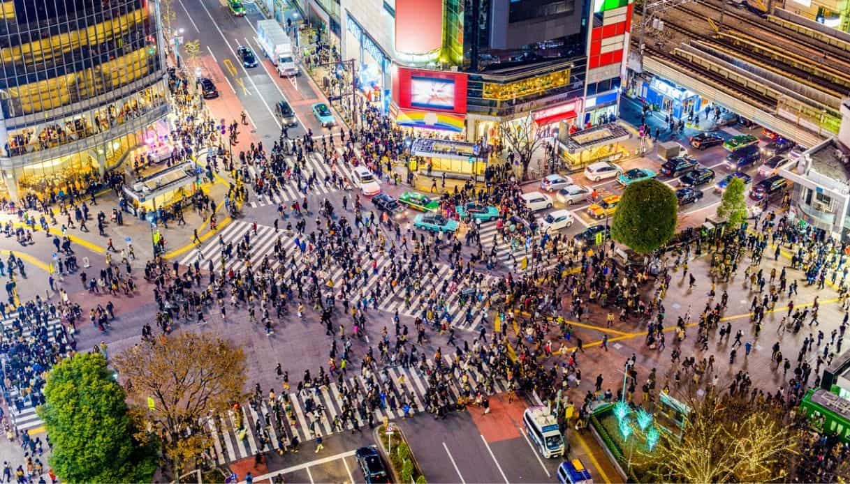 Shibuya cross