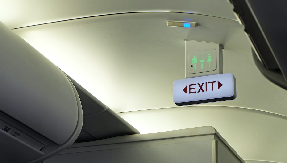 toilette aereo