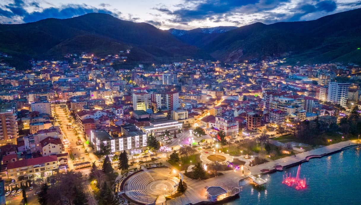 Pogradec lago di Ocrida