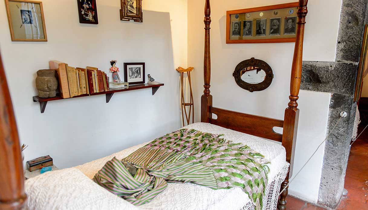 camera da letto casa azul