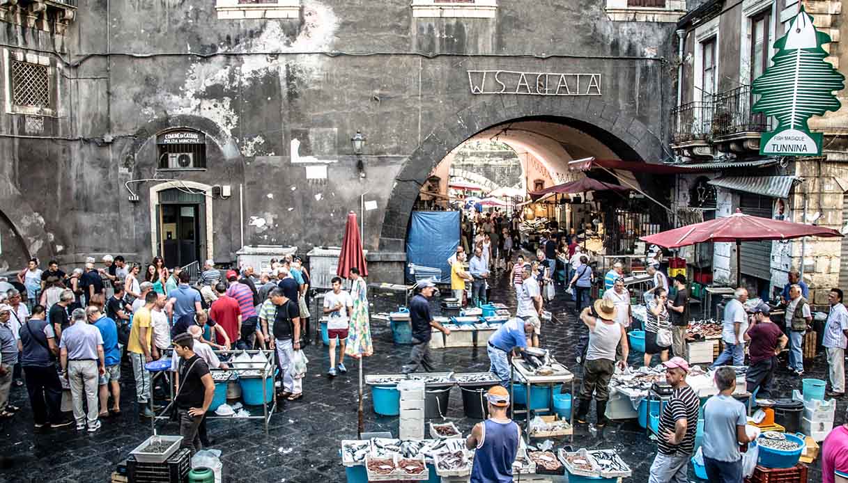 Catania e il suo storico mercato del pesce