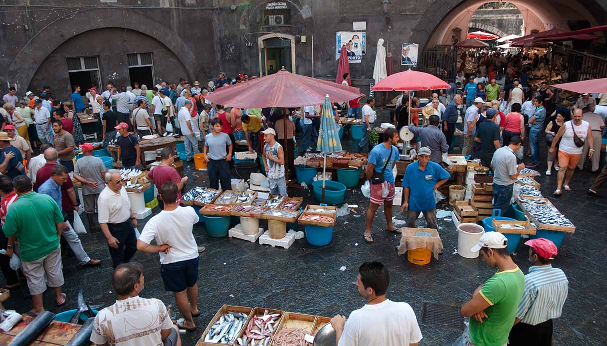 Catania, mercato storico del pesce