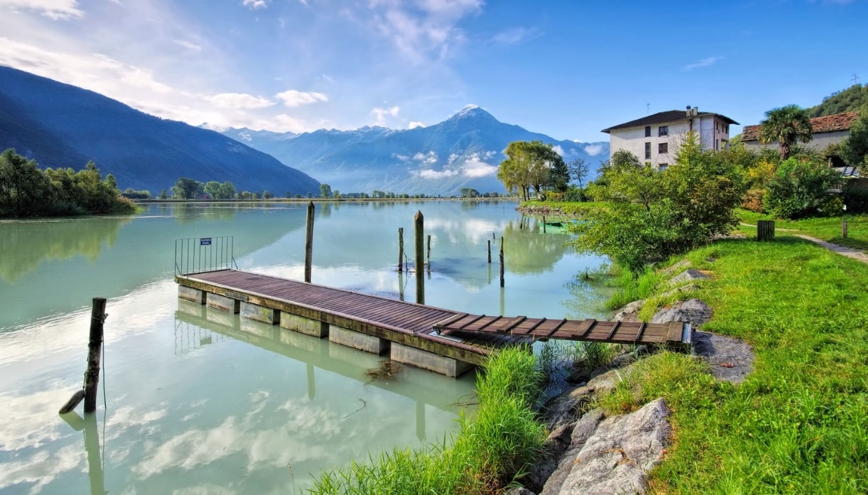 Borgo di Dascio, sul lago di Mezzola