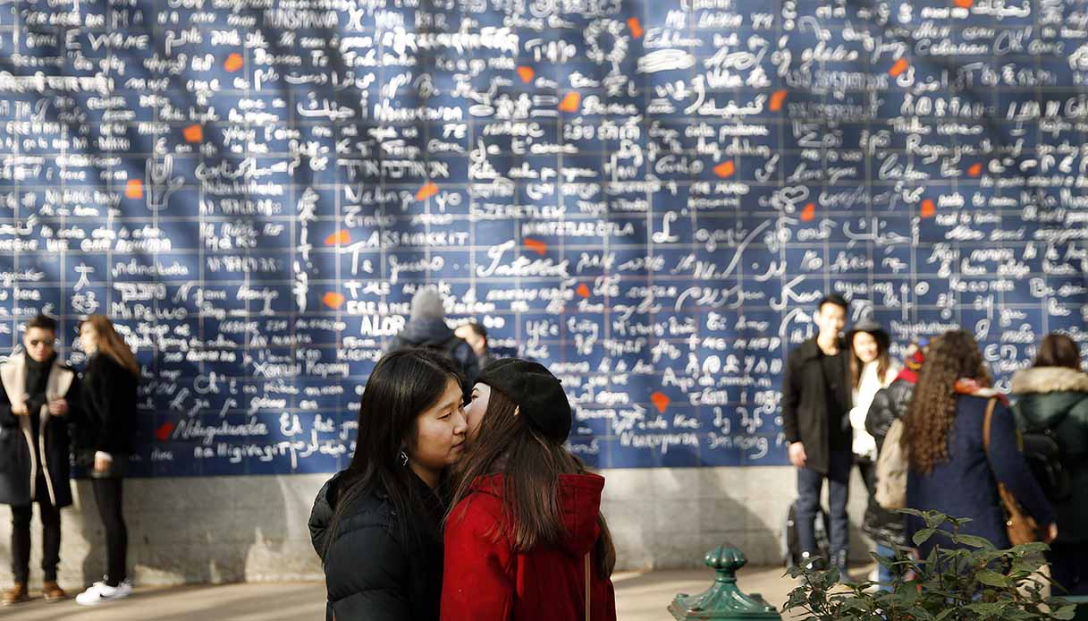 Le mur des Je T’Aime
