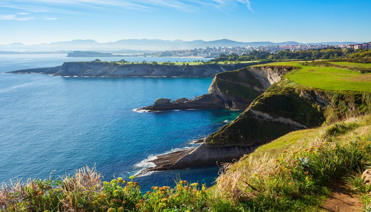 Il paesaggio mozzafiato sulle coste di Santander