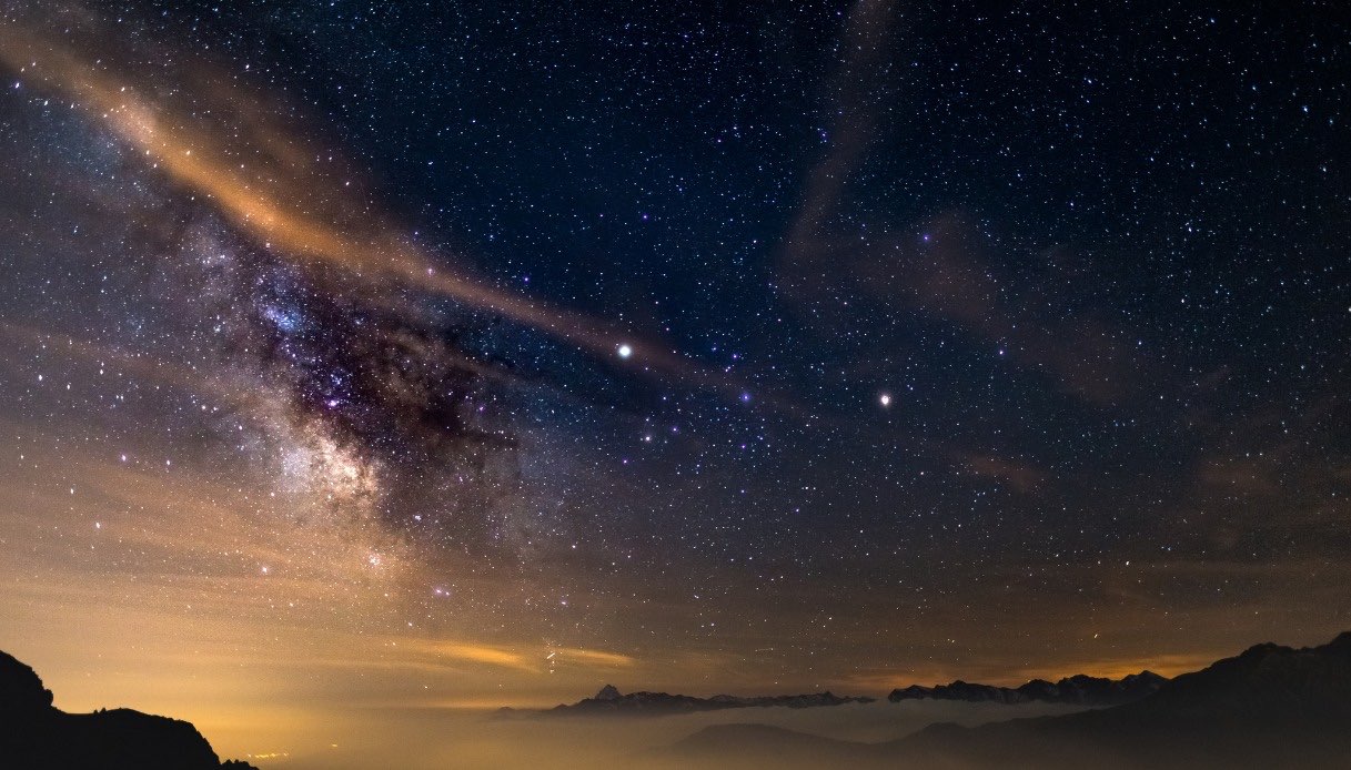 Cielo stellato in Italia