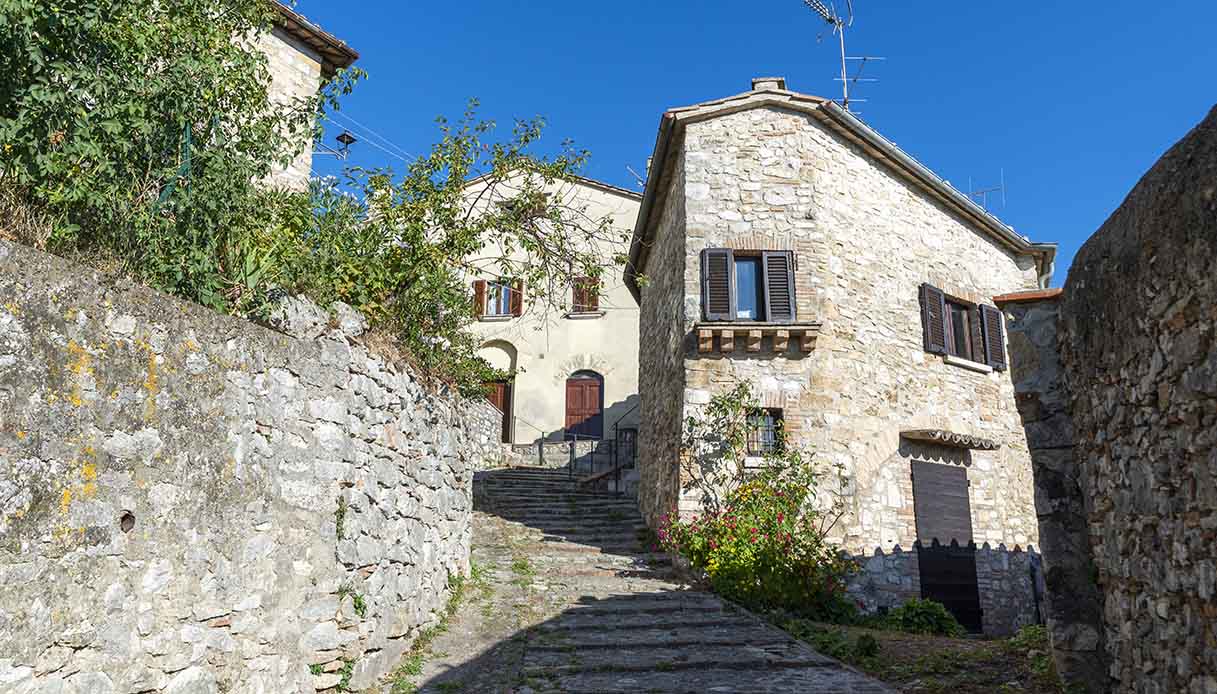 Amelia, i vicoli del borgo