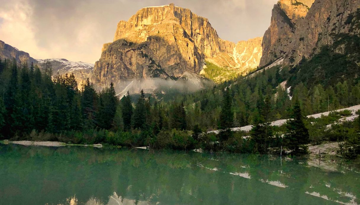 Lech de Ciampedel in Val Gardena