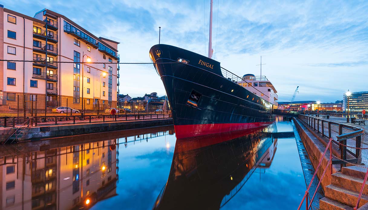 Fingal Hotel, A Luxury Floating Hotel in Edinburgh