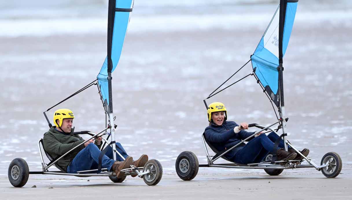 william-kate-gokart-scozia