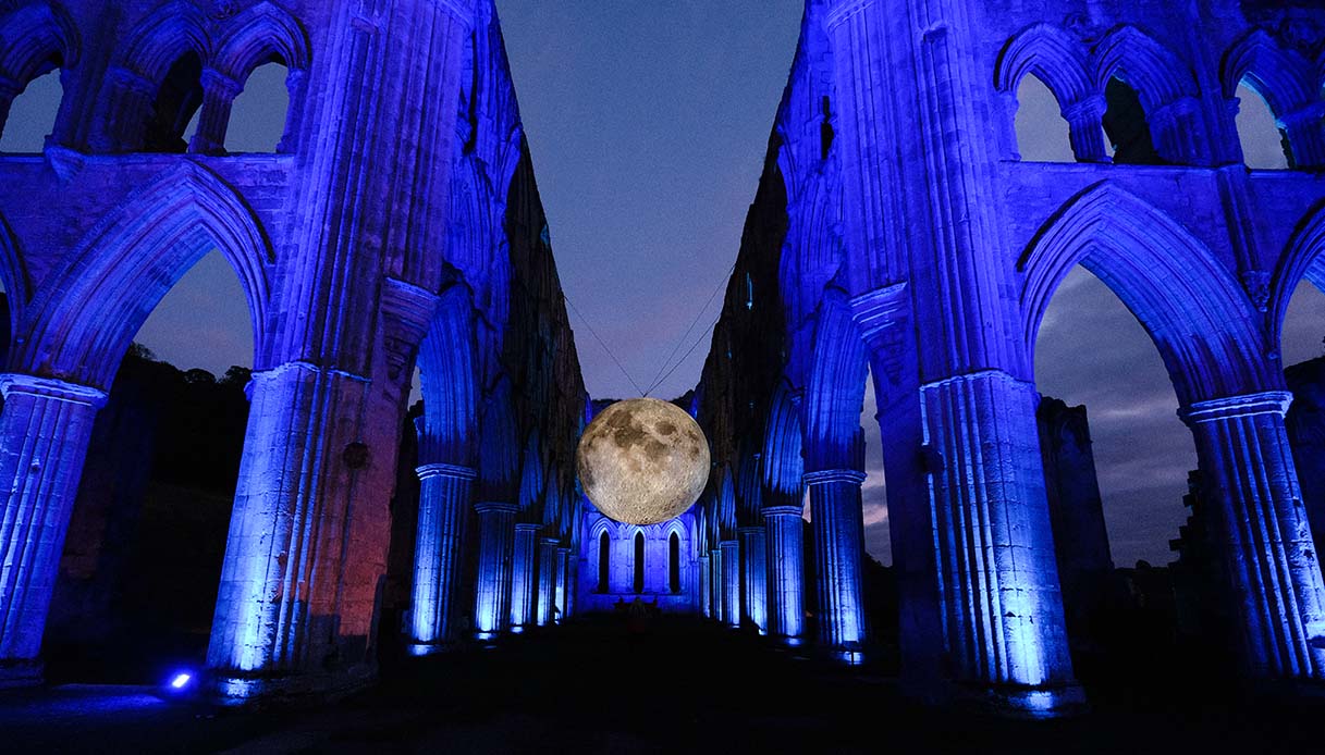 Rievaulx Abbey Hosts Museum Of The Moon