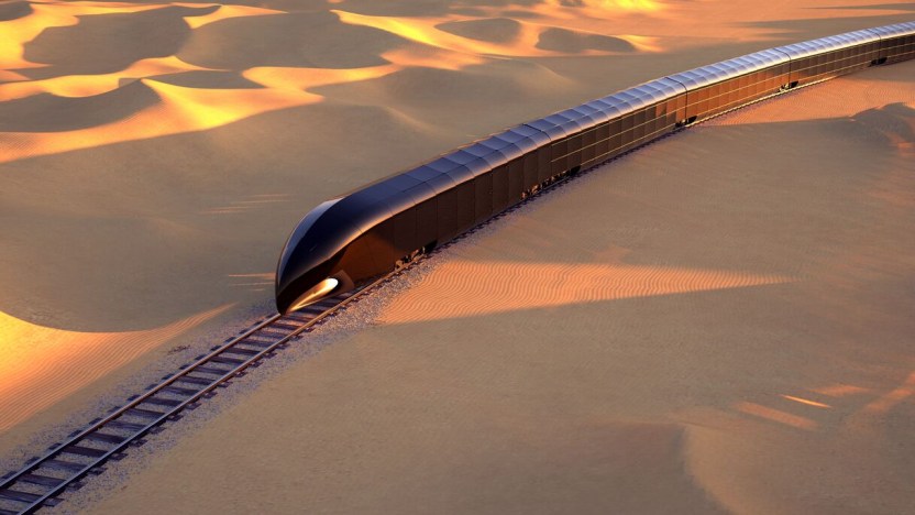 Viaggio a bordo del G-Train, il treno di lusso del futuro