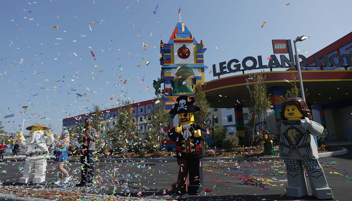 Legoland hotel vicino a New York: la parte esterna
