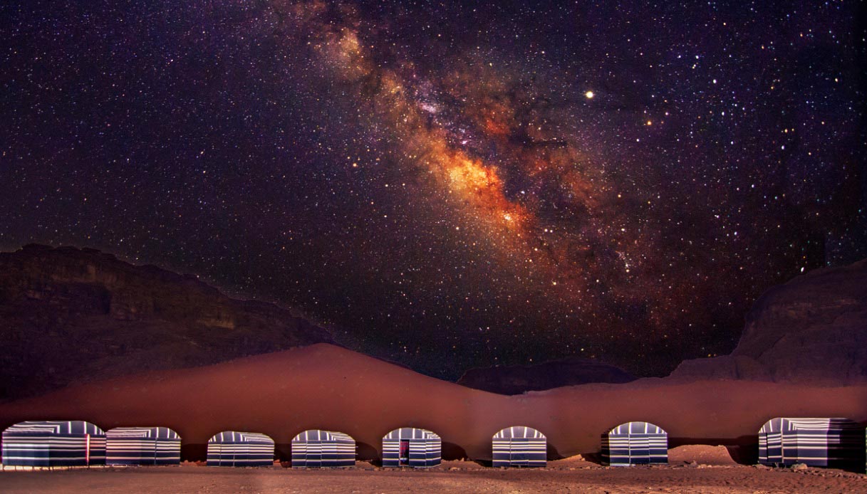 Via Lattea, Wadi Rum