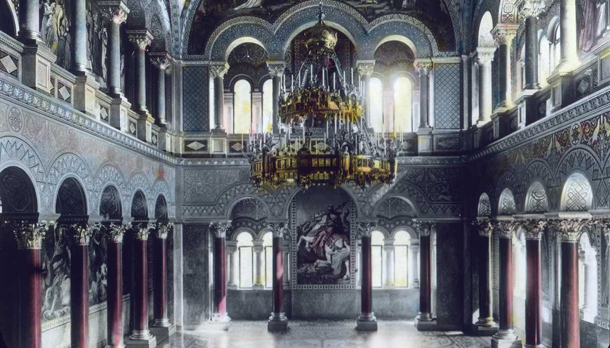 Throne room of King Louis II