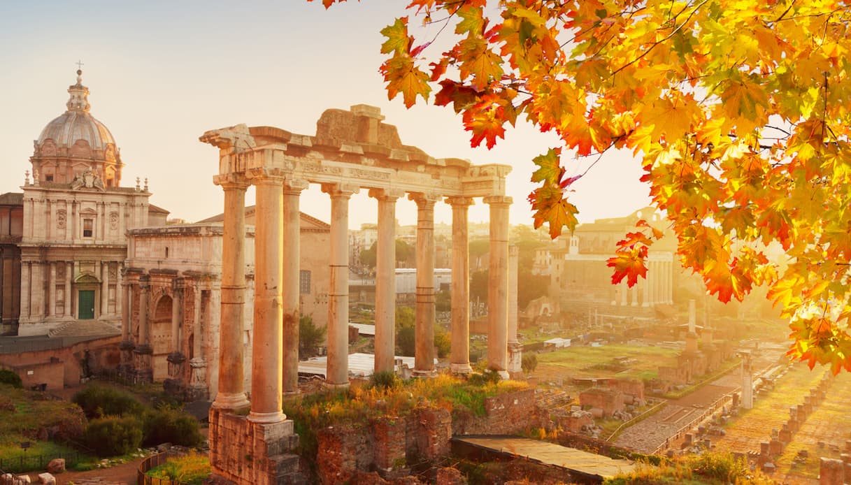 Foro Romano, autunno