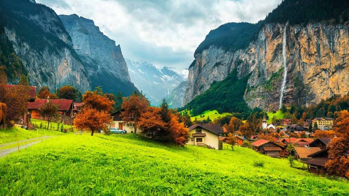 Foliage, in Svizzera si segue la mappa dei colori autunnali