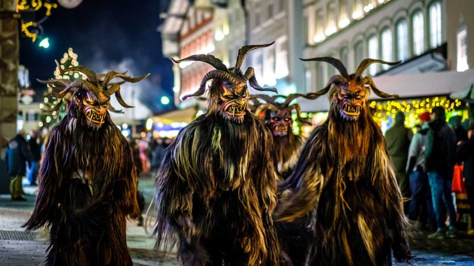 Krampus: i diavoli delle Alpi si nascondono (anche) in Italia