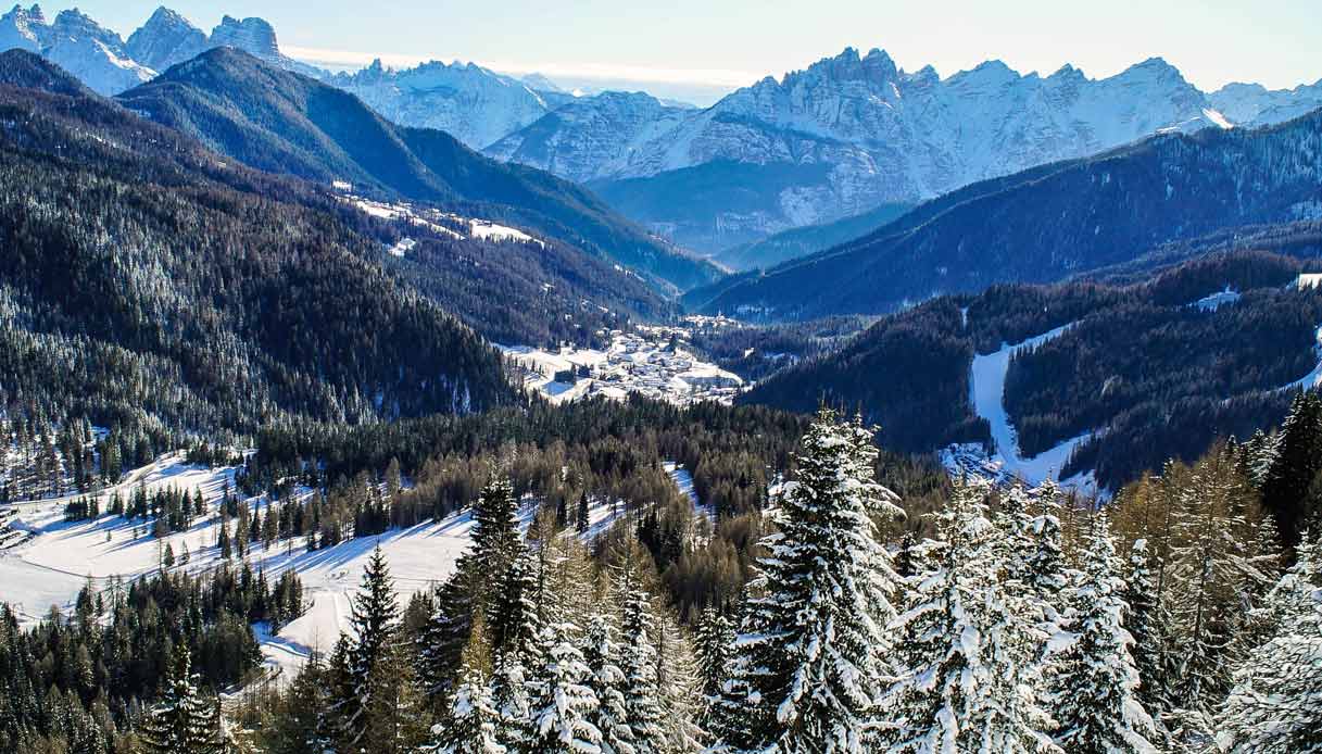 val-zoldo-panorama-invernale