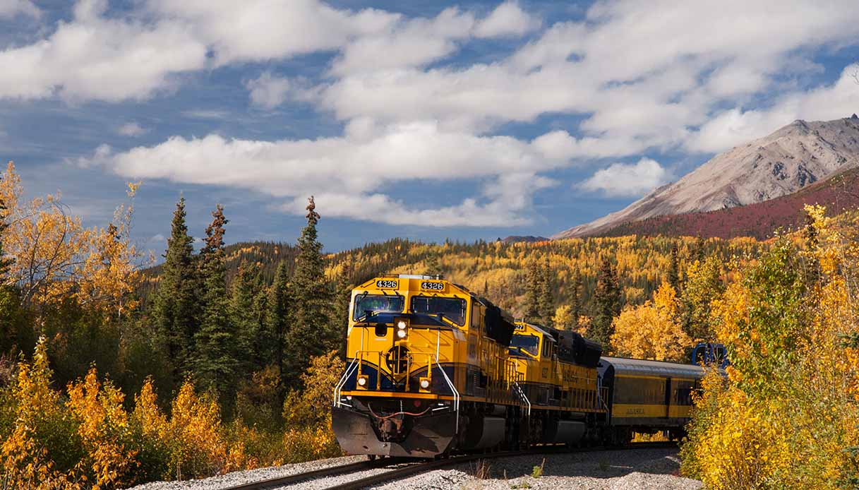 Aurora Winter Train Alaska Railroad Aurora Winter Train, Alaska Railroad