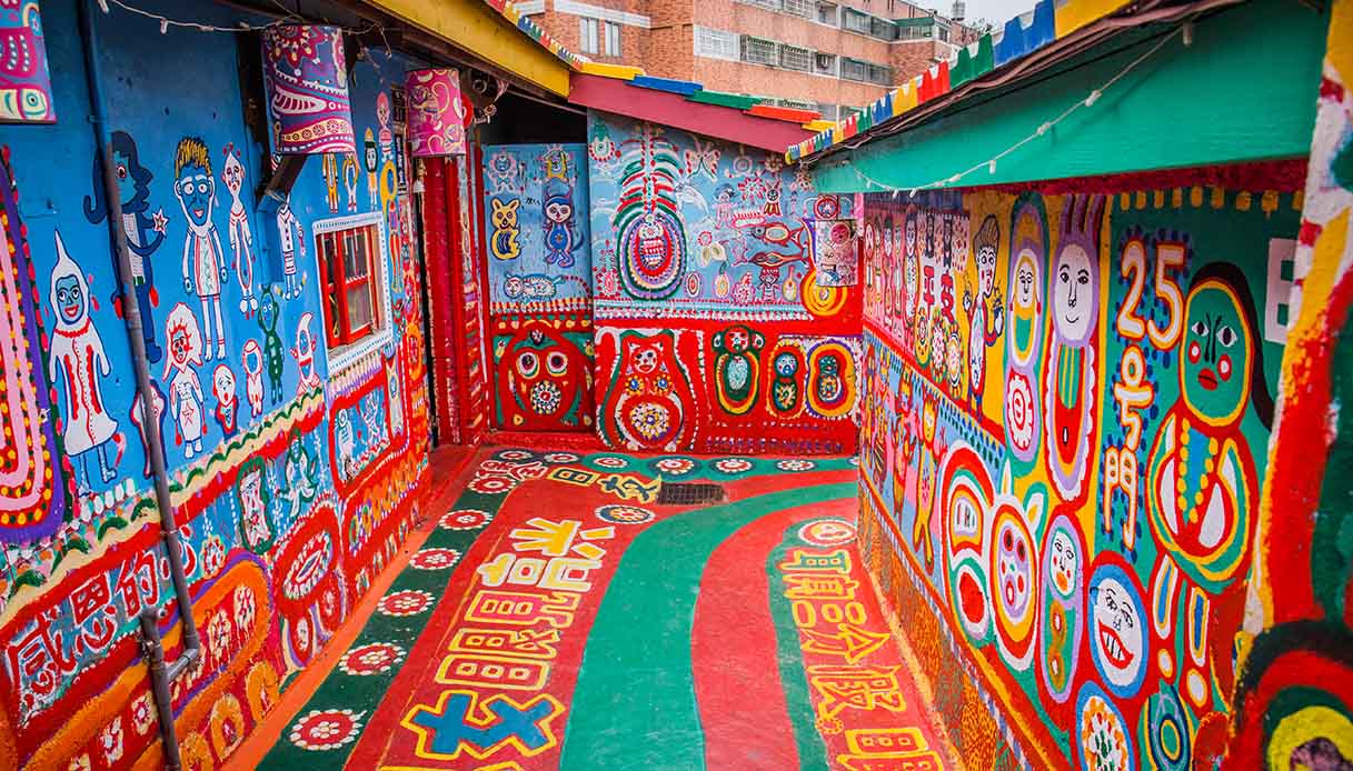 Rainbow Village in Taiwan