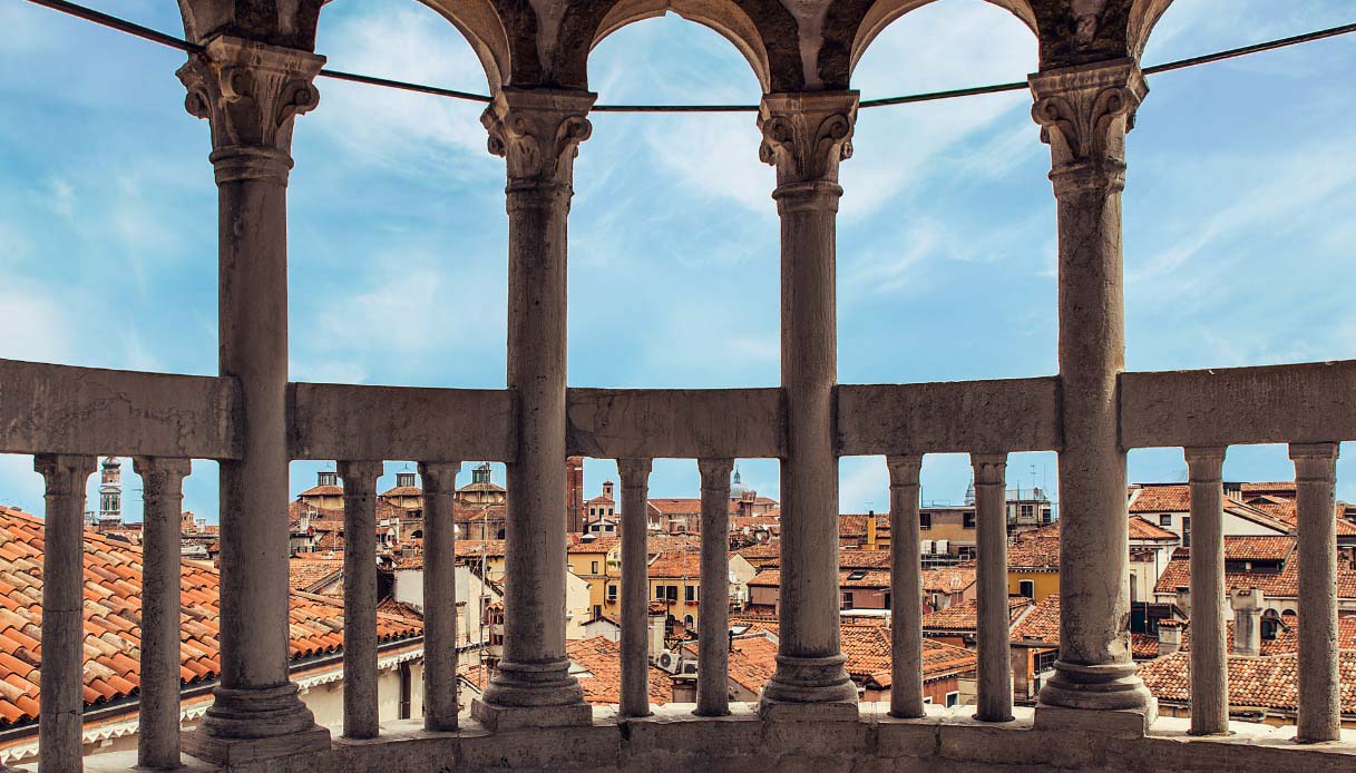 Scala Contarini del Bovolo: la terrazza