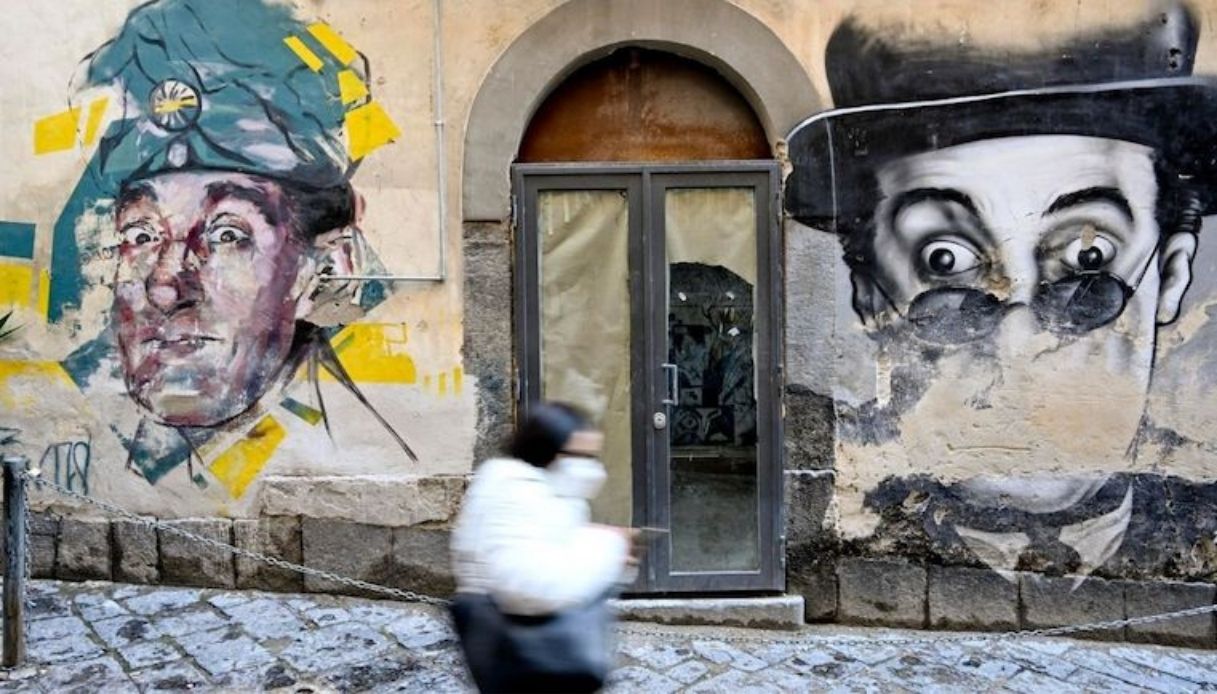 Murales di Totò nei Quartieri spagnoli