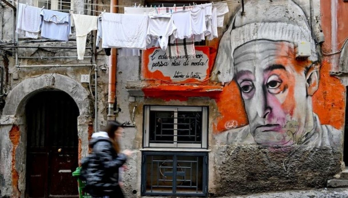Murales di Totò nei Quartieri spagnoli