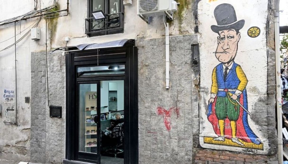 Murales di Totò nei Quartieri spagnoli