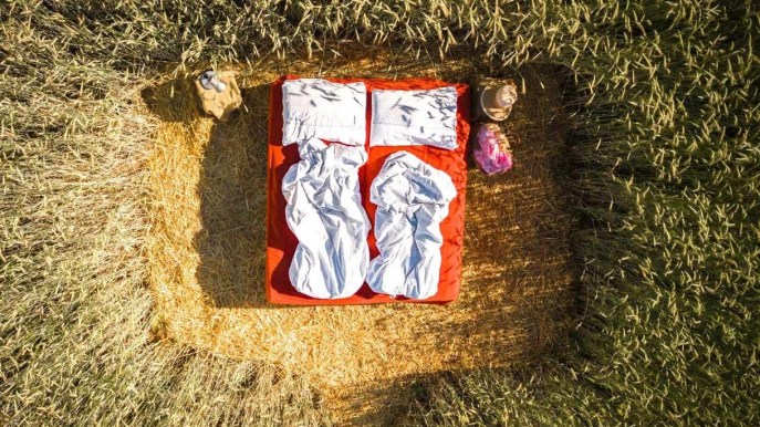 La stanza d’hotel più bucolica che mai