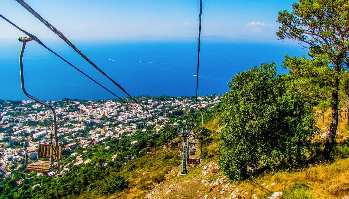 Seggiovia Monte Solaro Seggiovia sul Monte Solaro