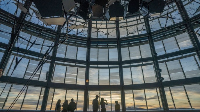 La galleria d’arte tra le nuvole di Barcellona