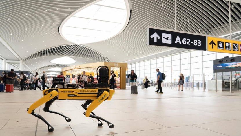 A Fiumicino arriva “Spot”, il cane-robot: perché cambierà tutto