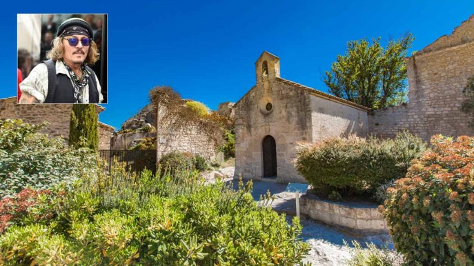Il villaggio provenzale di Johnny Depp (ora in vendita)