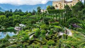 I giardini di Sissi sono i più belli, anche in estate