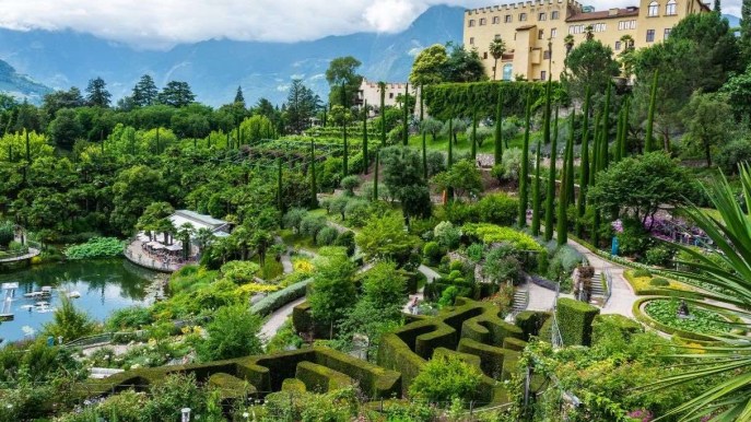 I giardini di Sissi sono i più belli, anche in estate