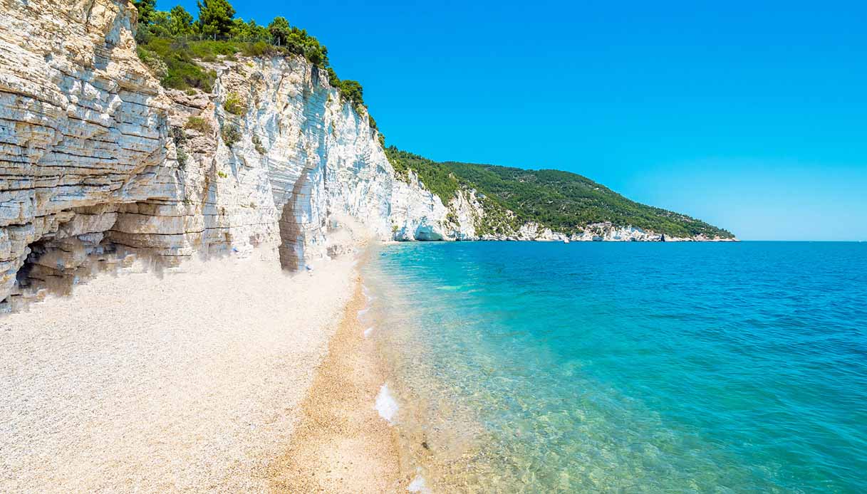 La bellezza di Baia delle Zagare, romantica e magica